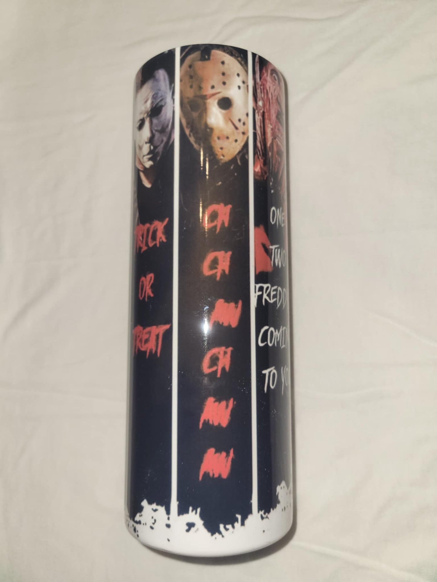 Halloween villains tumbler 20oz