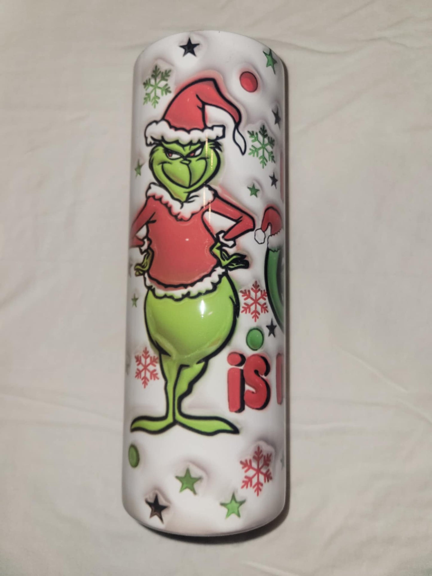 Soulmate Grinch Christmas tumbler 20oz