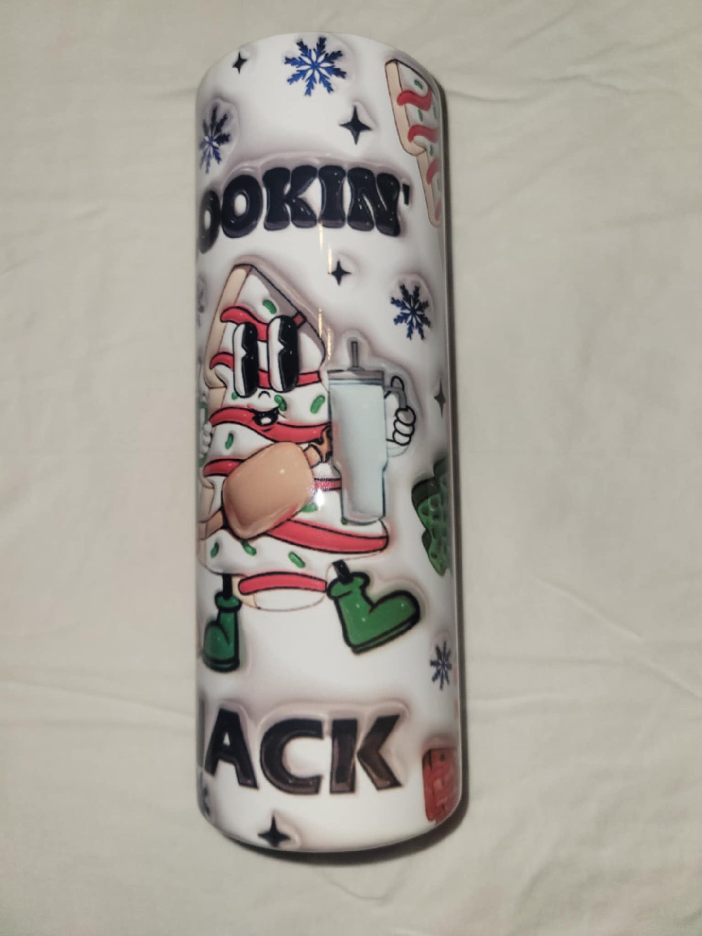 Christmas Snack tumbler 20oz