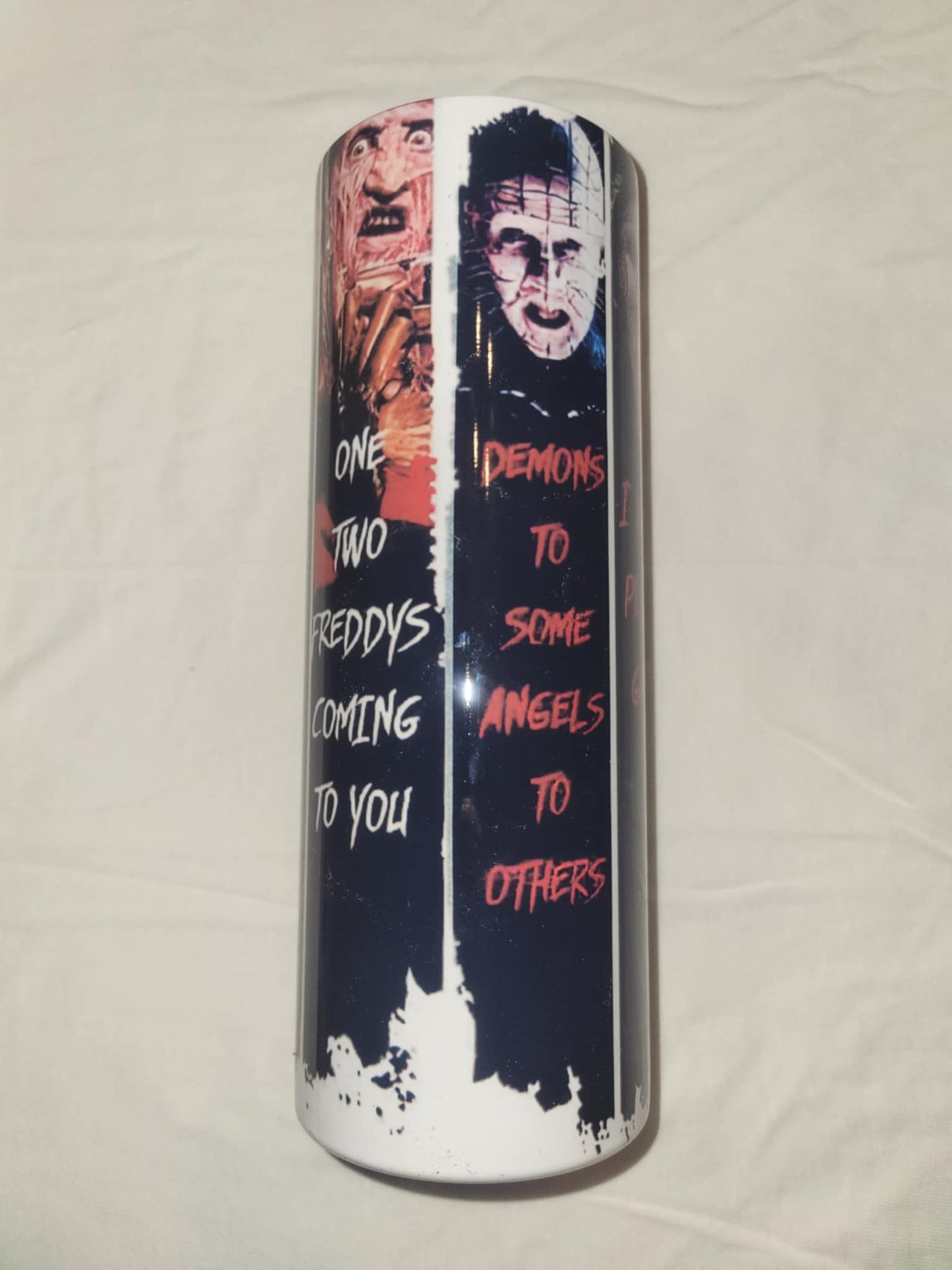 Halloween villains tumbler 20oz