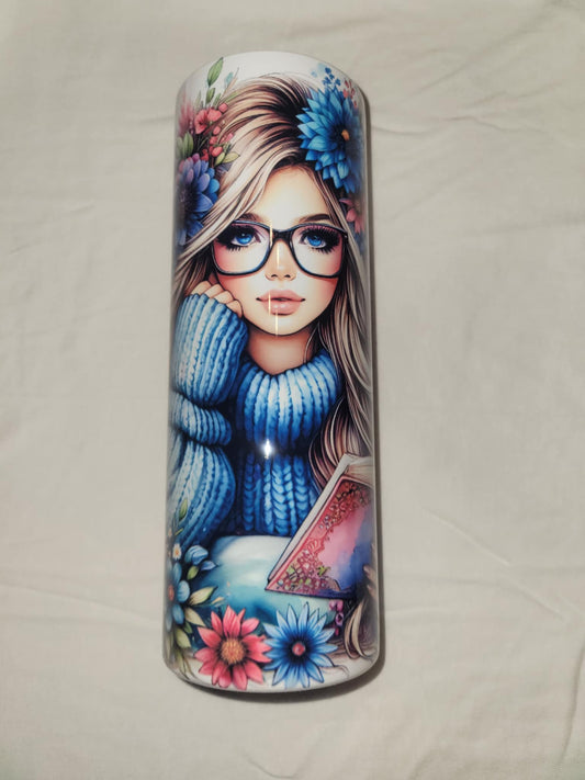 20 oz More books Tumbler