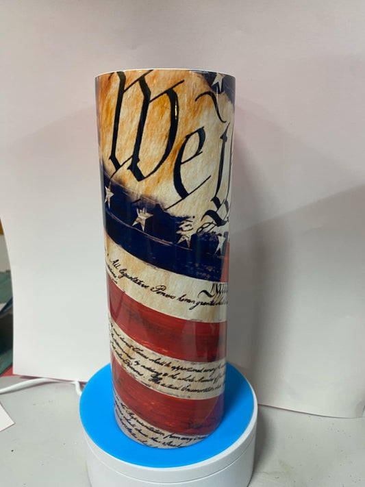 20oz We the people Tumbler
