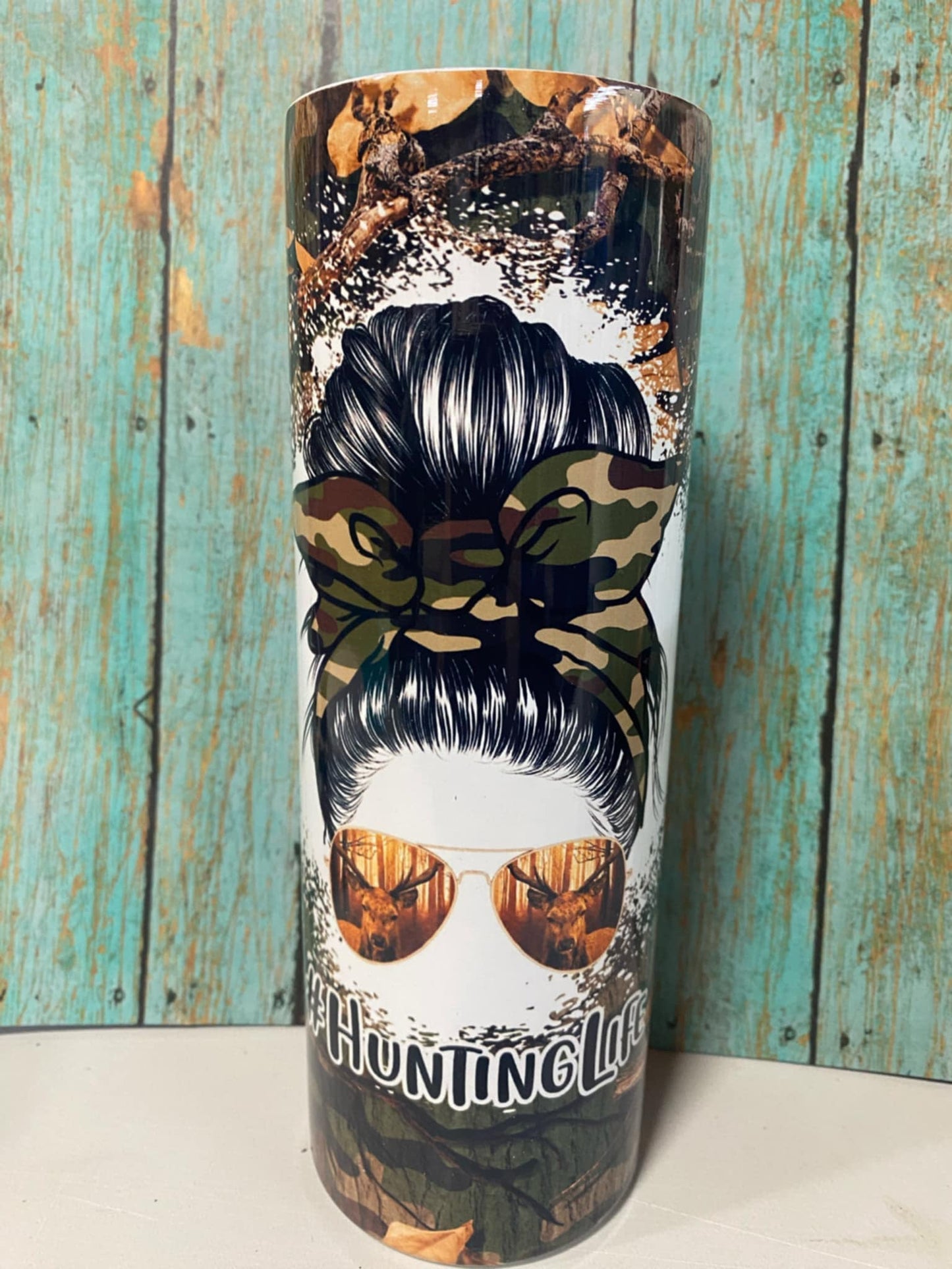 20oz Female Hunting Life Tumbler