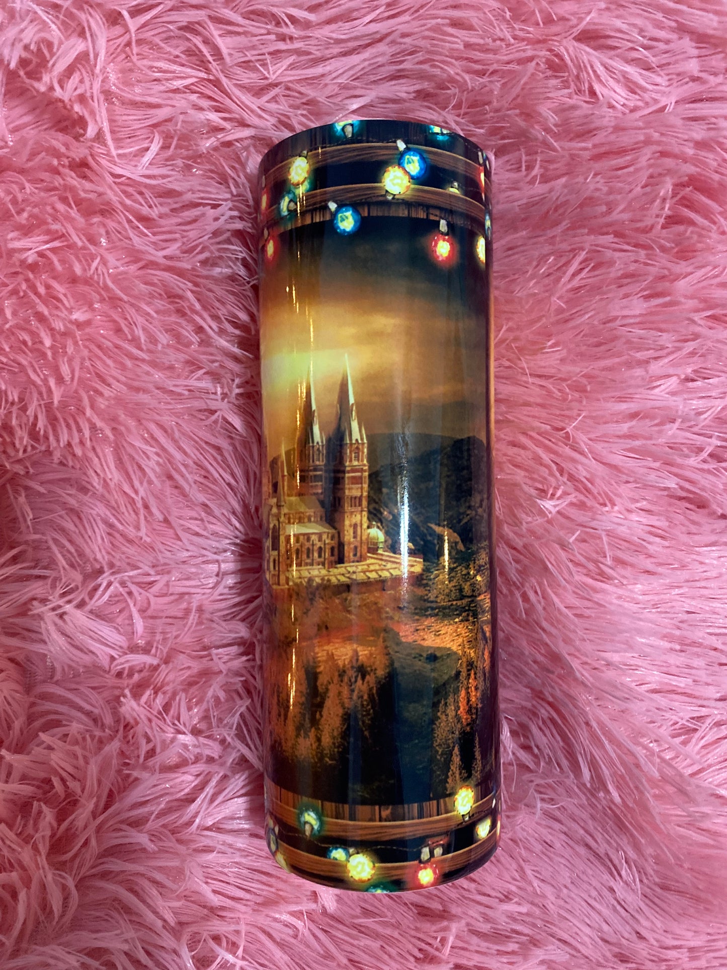 20oz Hogwarts Christmas Tumbler
