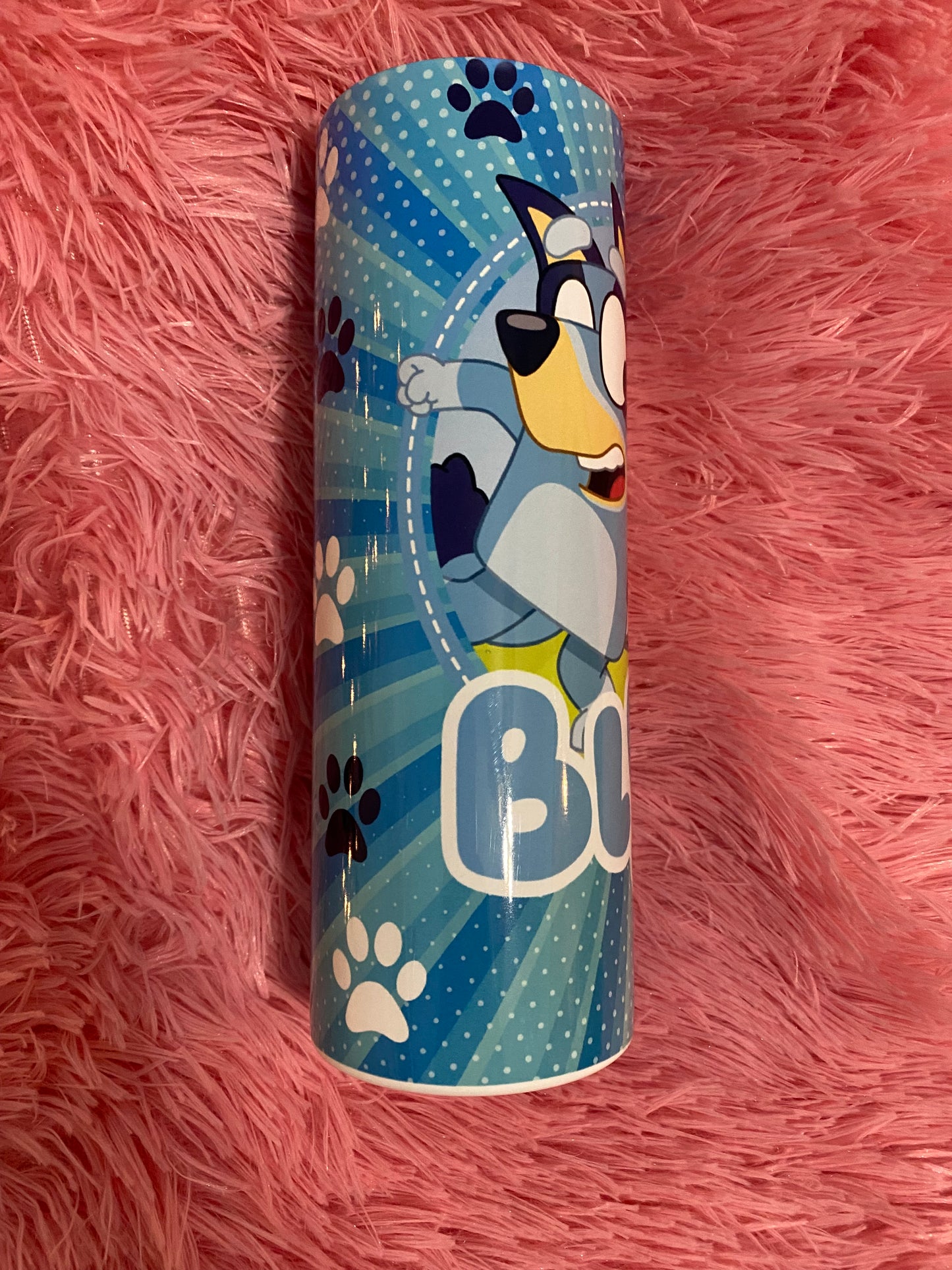 20oz Blue Bluey Tumbler