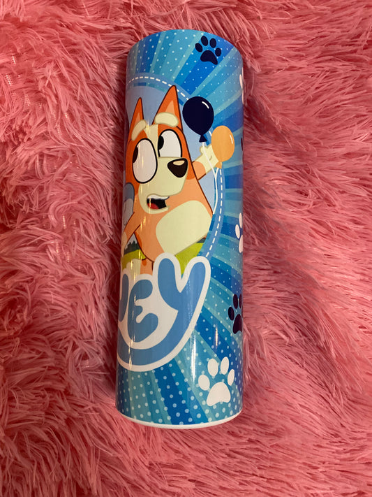 20oz Blue Bluey Tumbler