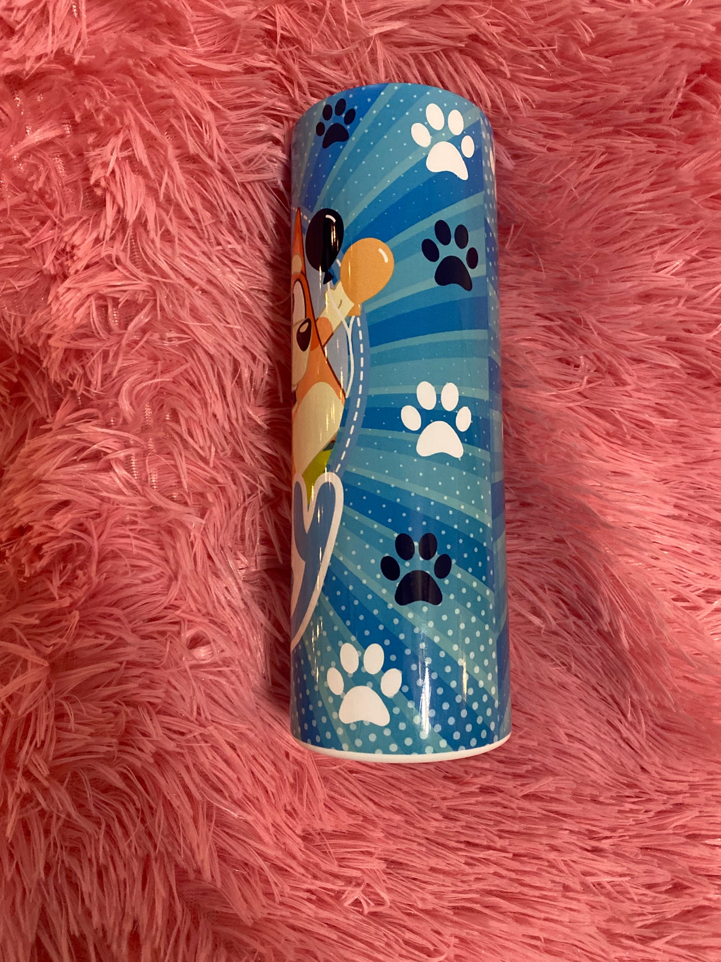 20oz Blue Bluey Tumbler